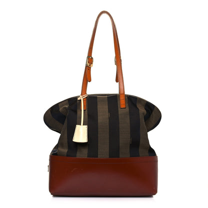 Fendi Pequin Cuoio Vegetale 2Bag Tobacco Cuoio Miele Vacchetta 1 of 19