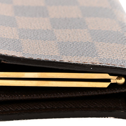 Louis Vuitton Damier Ebene French Purse Wallet 9 of 10