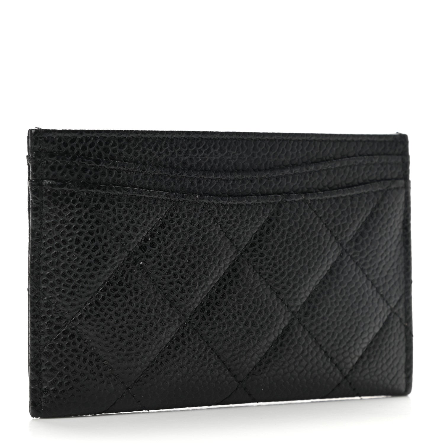 Chanel Caviar Quilted Card Holder Black 3 of 7