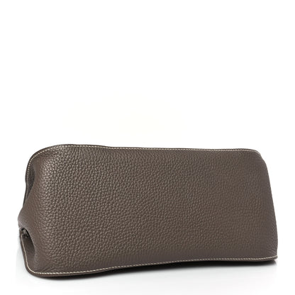 Hermes Taurillon Clemence Jypsiere 28 Etoupe 4 of 9