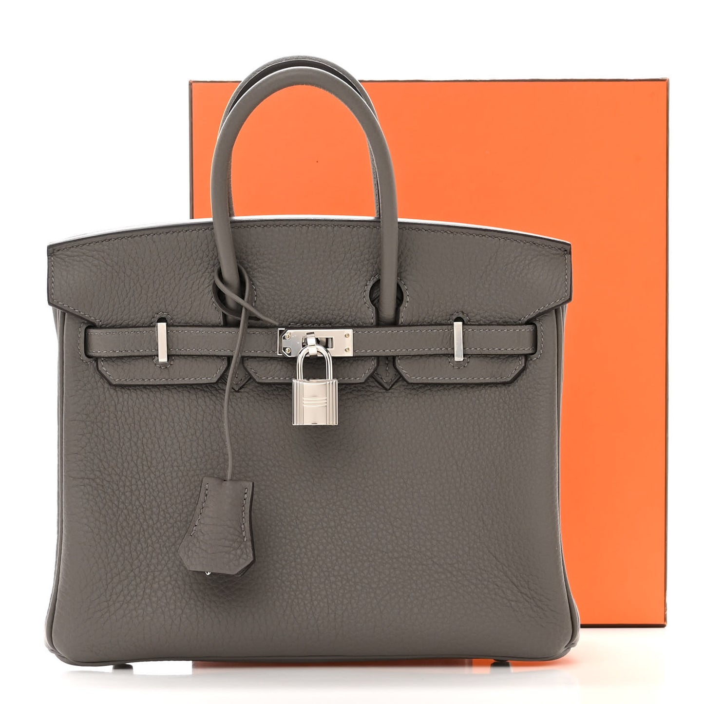 Togo Birkin 25 Gris Meyer