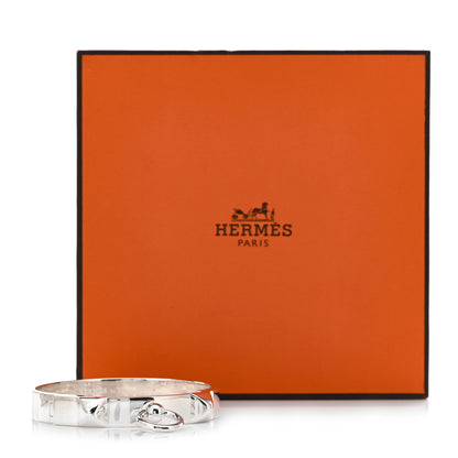 Hermes Sterling Silver PM Collier De Chien Bracelet SH 4 of 4