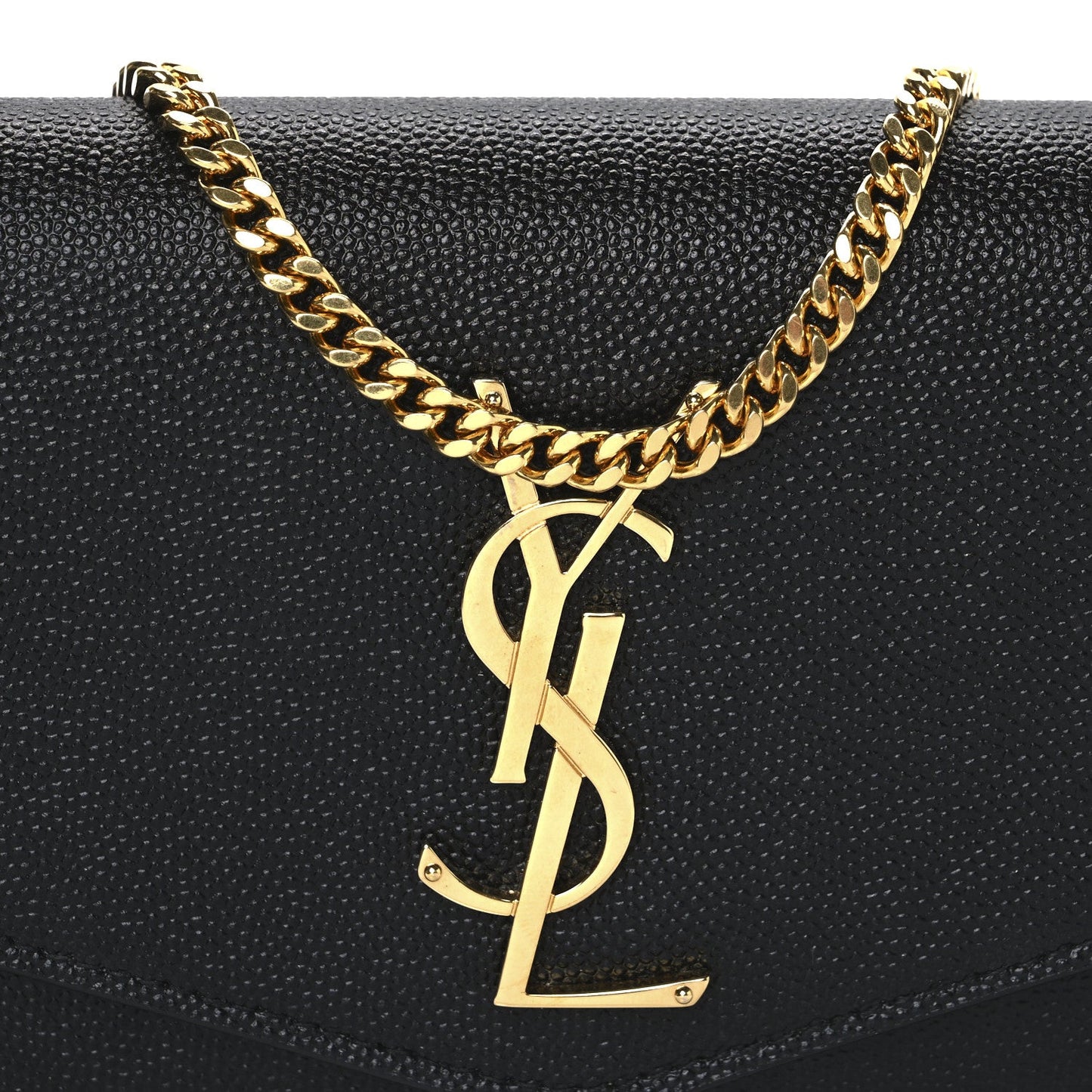 Grain De Poudre Uptown Chain Wallet Black