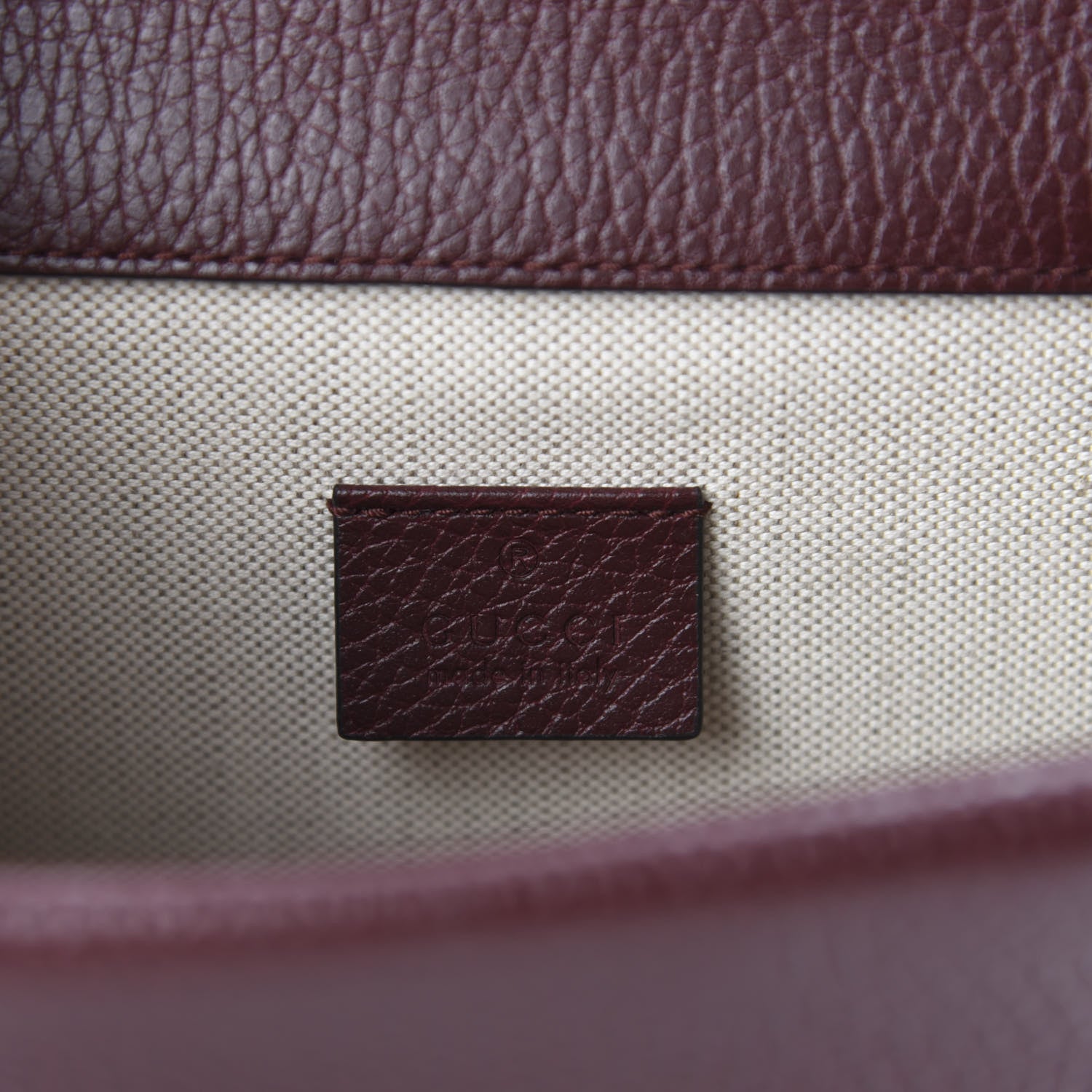 Gucci Dollar Calfskin Crystal Mini Dionysus Shoulder Bag Vintage Bordeaux 9 of 12