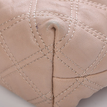 Marc Jacobs Lambskin Quilted The XL Single Flap Beige 10 of 17