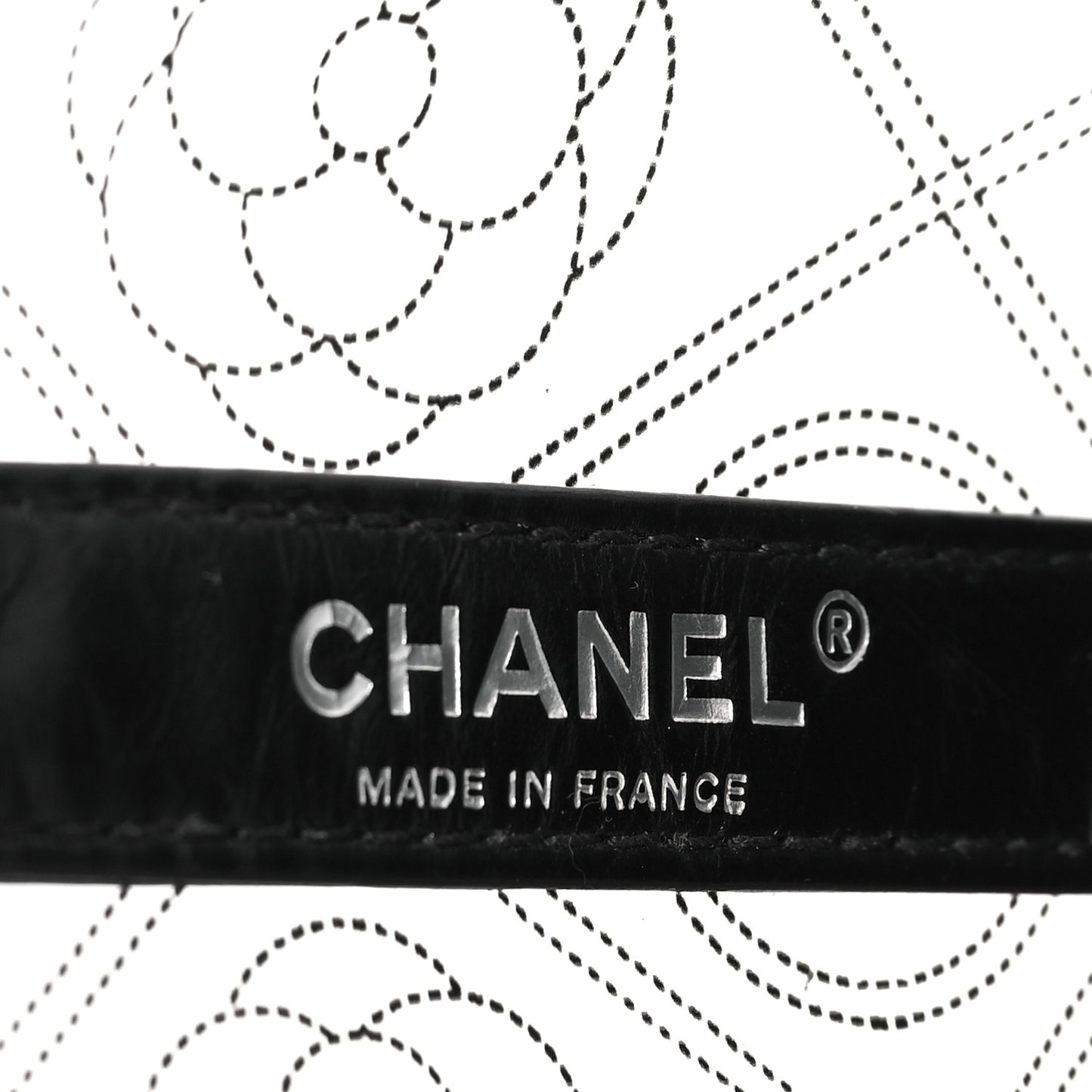 Crumpled Calfskin PVC Bucket Bag Black