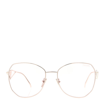 Prada Metal Symbole Triangle Logo Sunglasses SPR57Y Pink 3 of 5