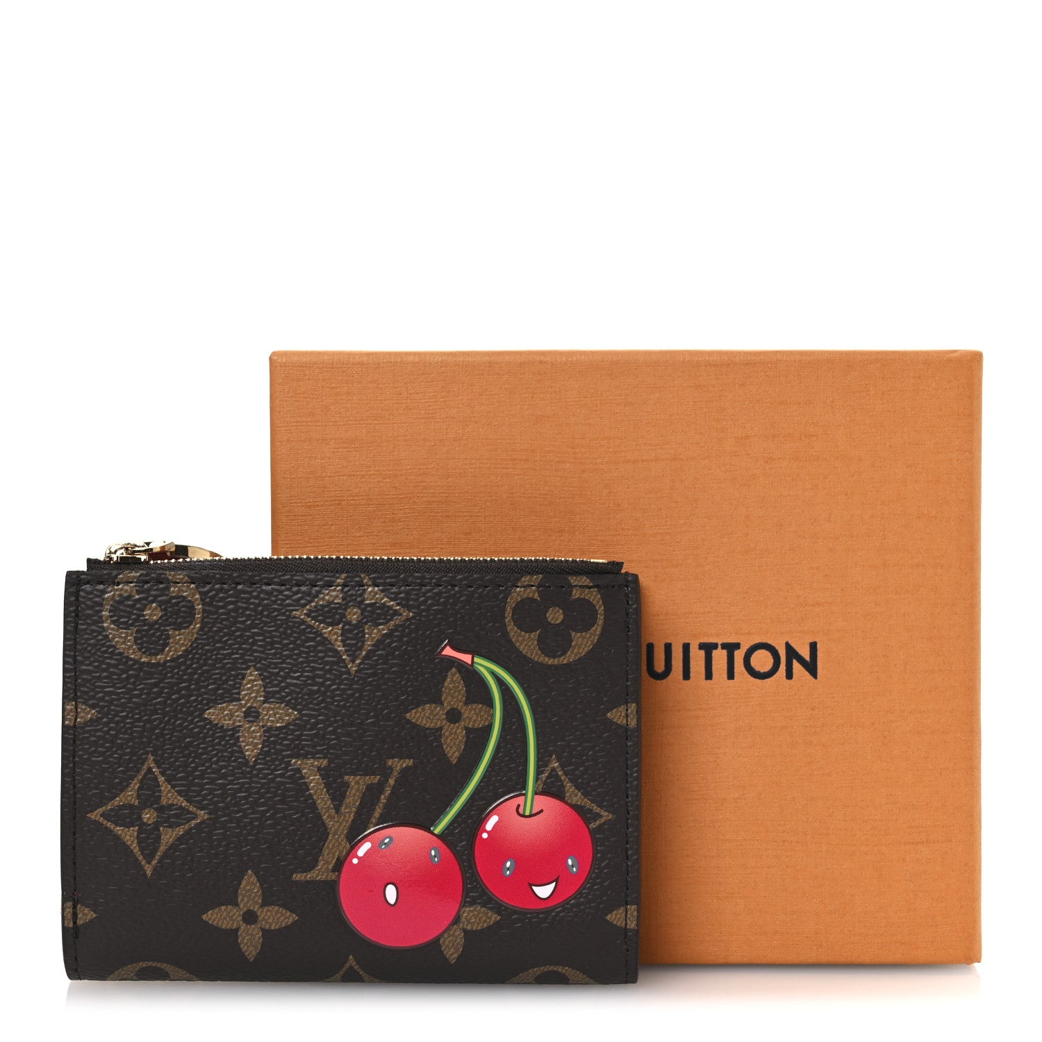 Louis Vuitton LV X TM Monogram Cerises Lisa Wallet 9 of 9
