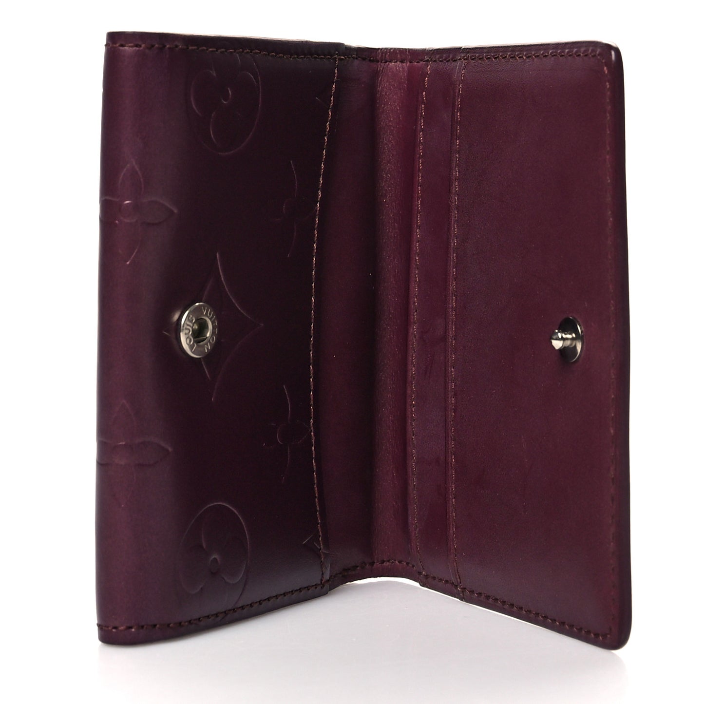 Mat Monogram Ludlow Wallet Violet