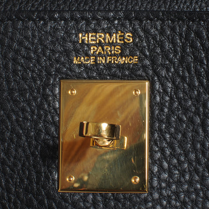 Hermes Togo Kelly 35 Souple Black 8 of 10