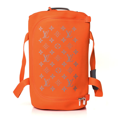 Louis Vuitton Knit Monogram Horizon Soft Duffle 55 Orange 1 of 15