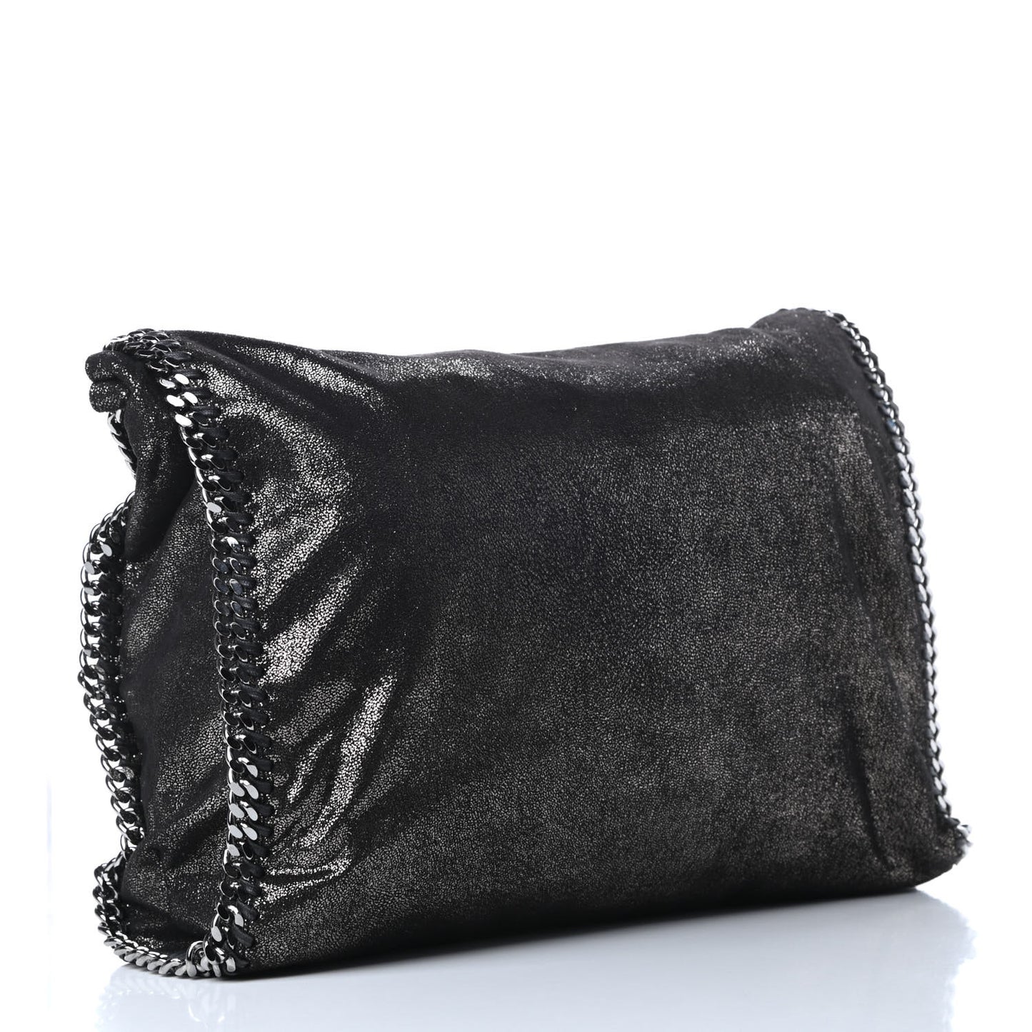 Shaggy Deer Big Falabella Tote Ruthenium