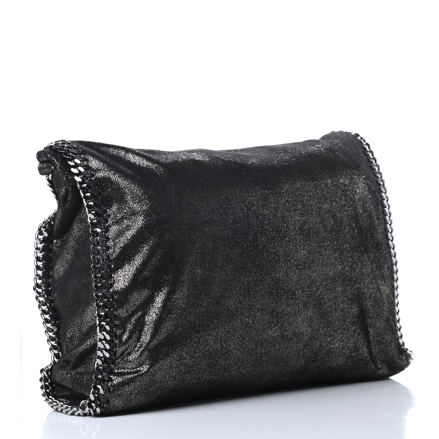 Stella McCartney Shaggy Deer Big Falabella Tote Ruthenium 4 of 12
