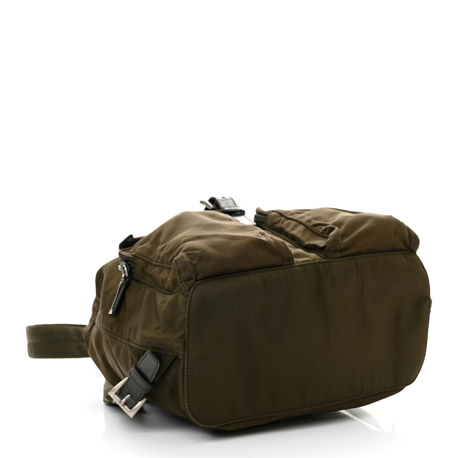 Prada Nylon Vela Small Backpack Militare 4 of 10