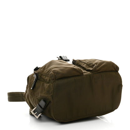 Prada Nylon Vela Small Backpack Militare 4 of 10