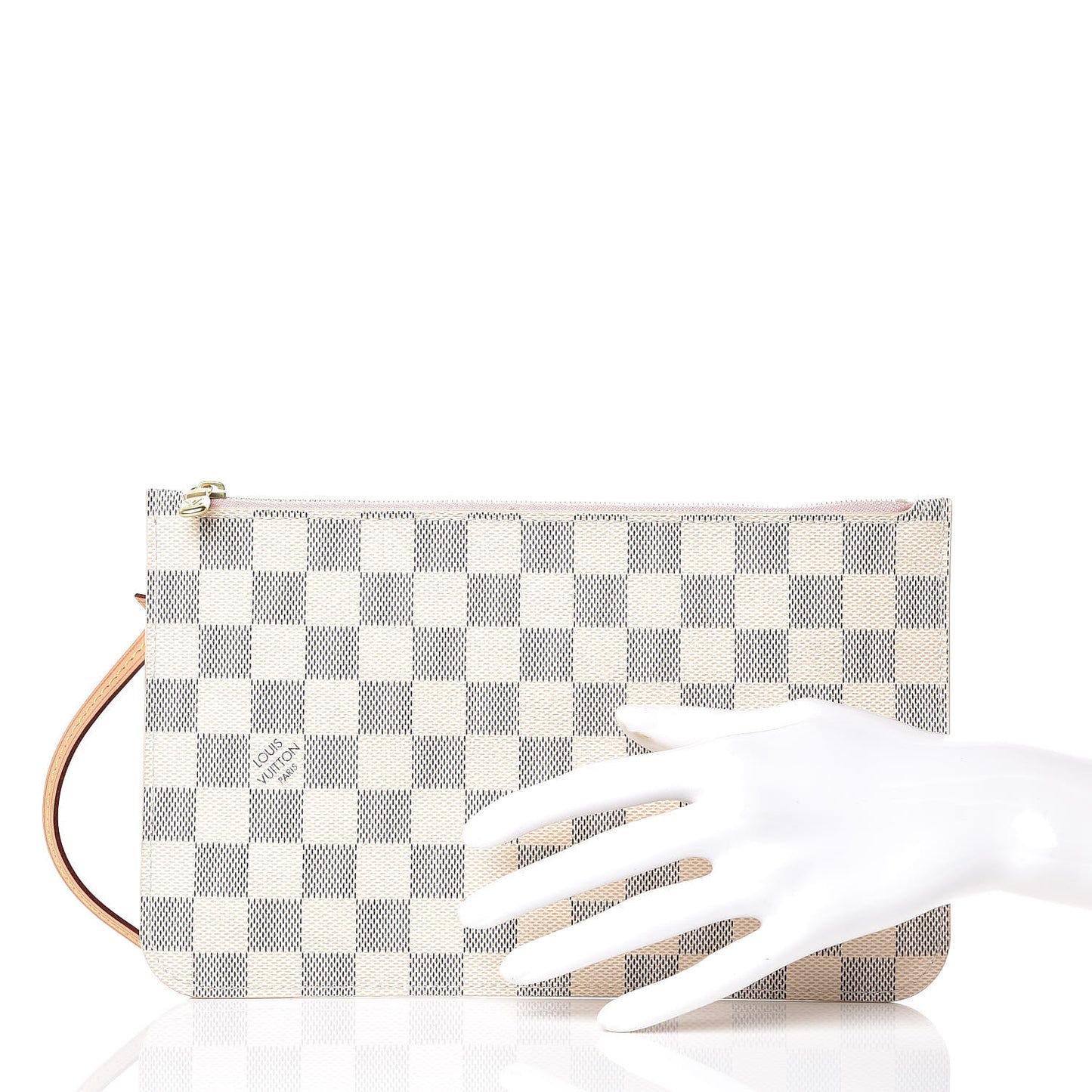 Damier Azur Neverfull MM GM Pochette Rose Ballerine