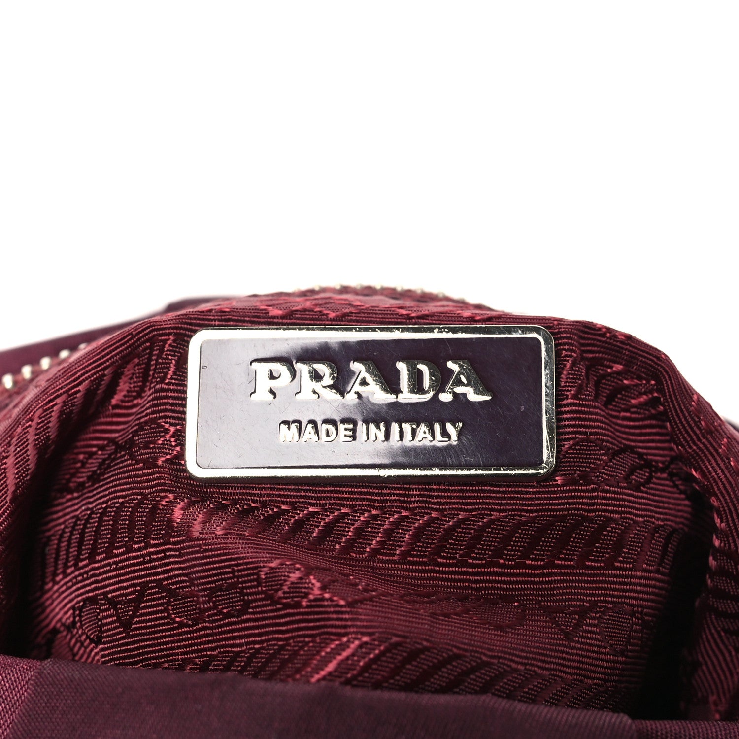 Prada Nylon Sfumato Shoulder Bag Purple 6 of 9