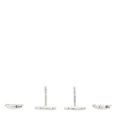 Hermes Sterling Silver TPM Farandole Earrings 3 of 4