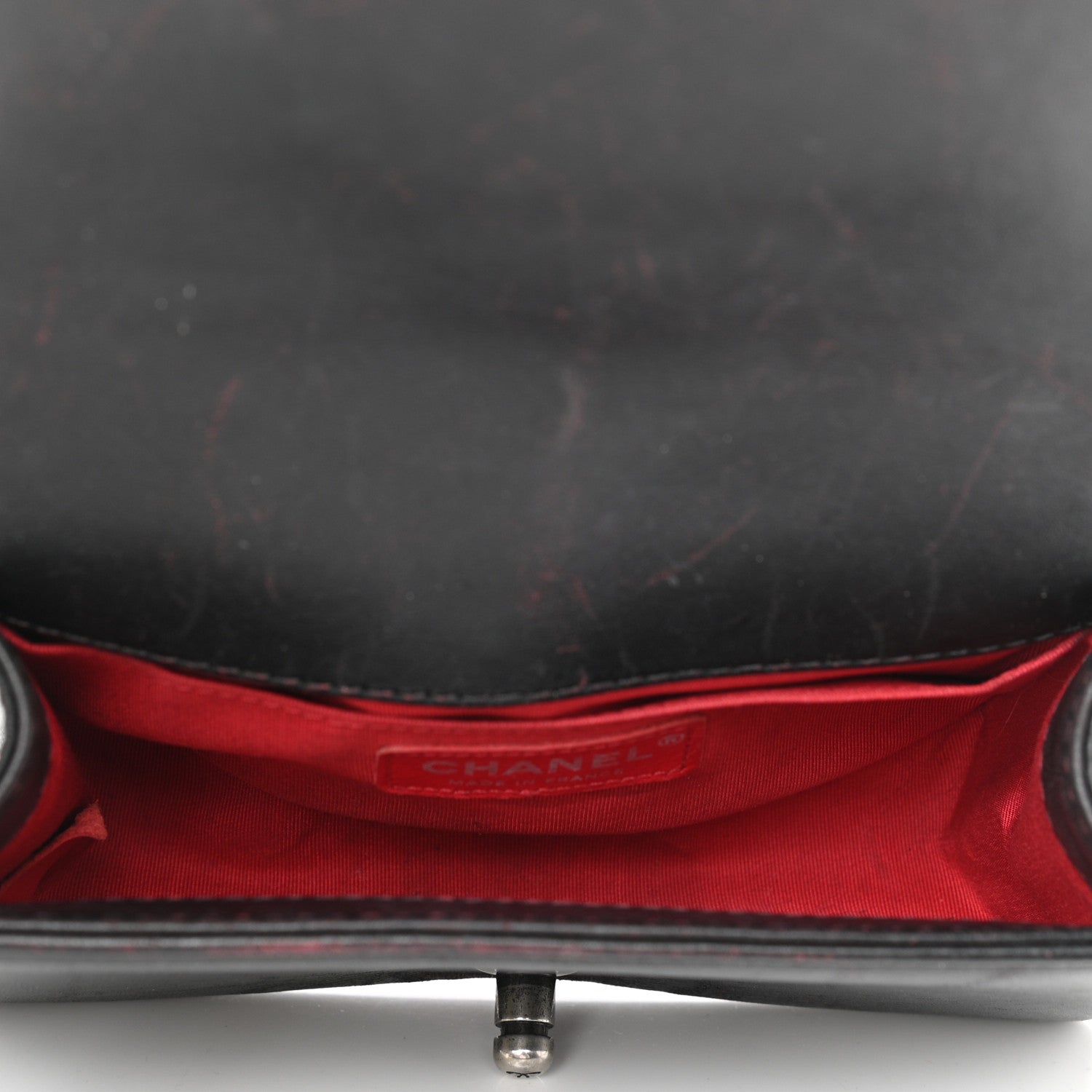 Chanel Lambskin Quilted Small Boy Flap Black 5 of 18