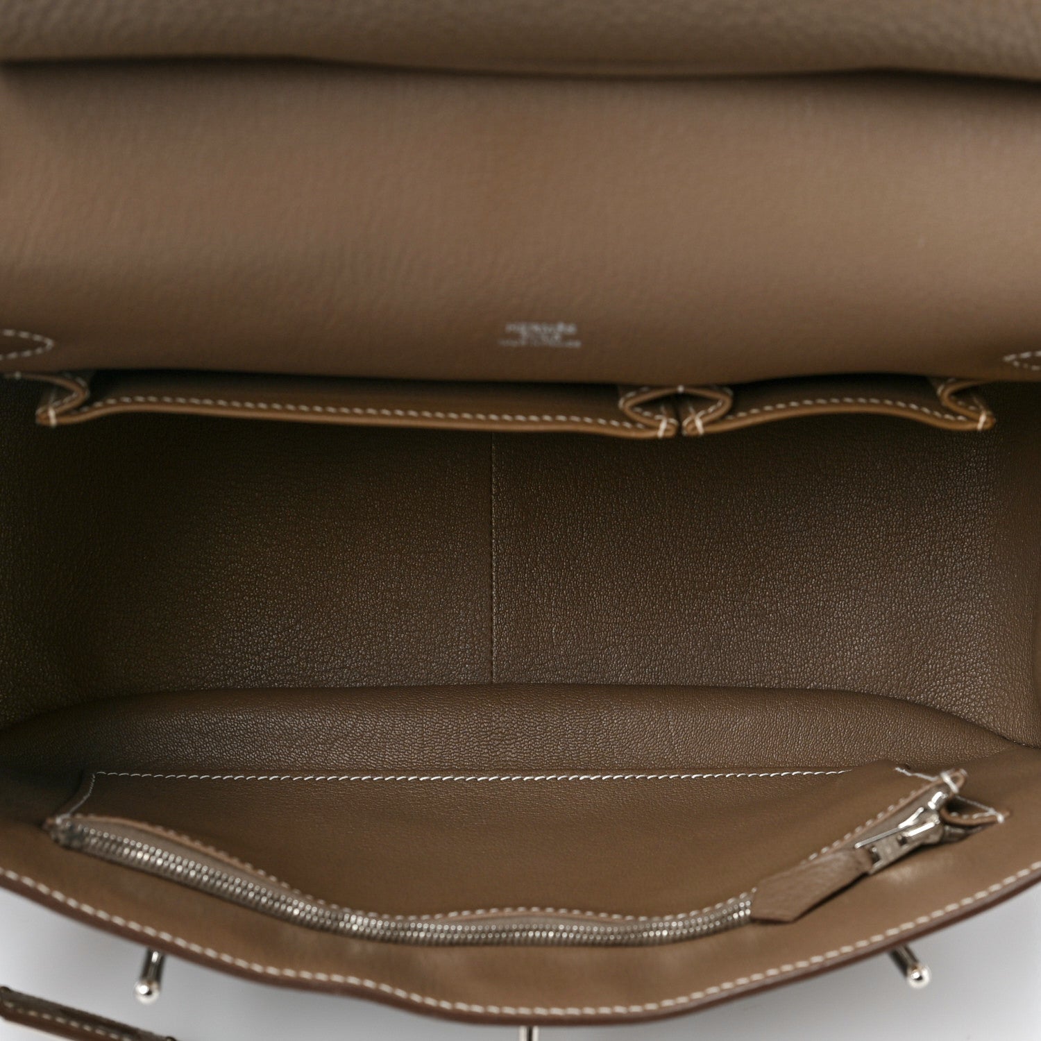 Hermes Taurillon Clemence Jypsiere 31 Etoupe 5 of 8