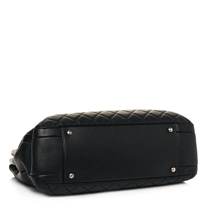 Chanel Caviar Quilted Urban Companion Shopping Tote Black 4 of 16