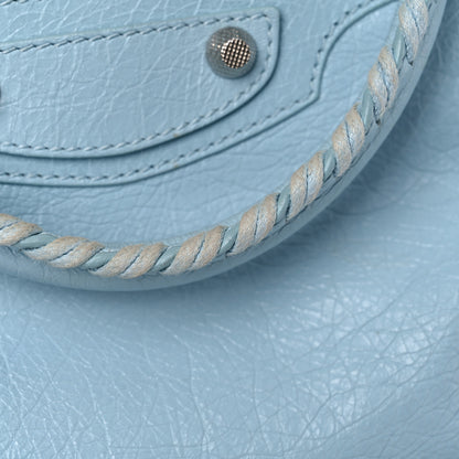 Balenciaga Agneau Giant 12 Silver Hardware Velo Bleu Dragee 21 of 21