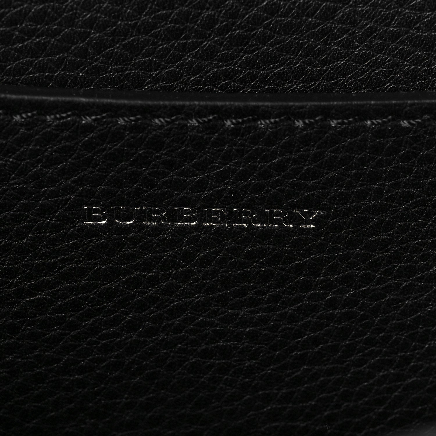 Burberry Grainy Calfskin Triple Stud Mini Belt Bag Black Tan 5 of 7