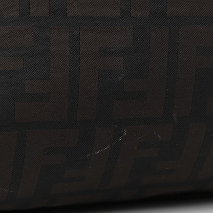 Fendi Nylon Zucca Medium Roll Tote Tobacco 19 of 22