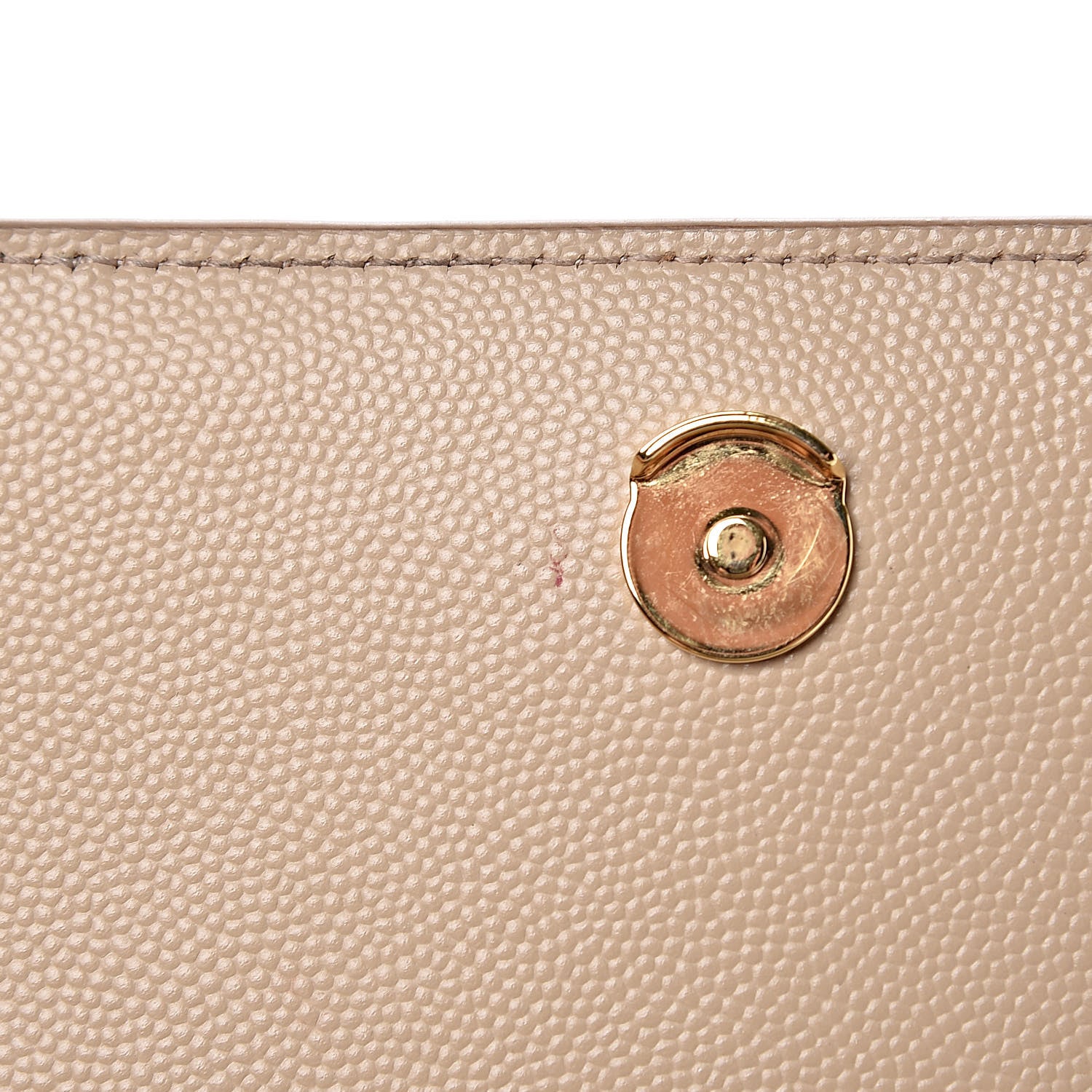 Saint Laurent Grain De Poudre Medium Monogram Kate Satchel Nude Powder 8 of 13