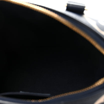 Louis Vuitton Empreinte Monogram Giant Speedy Bandouliere 20 Navy Creme 5 of 9