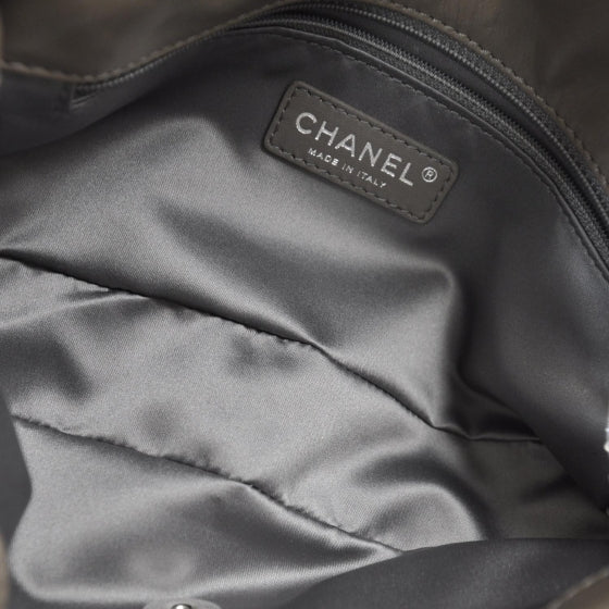 Chanel Lambskin Tweedy Flap Taupe 6 of 9