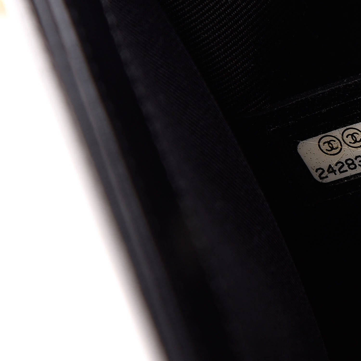 Chanel Lambskin Quilted Medium Boy Flap Black 7 of 9