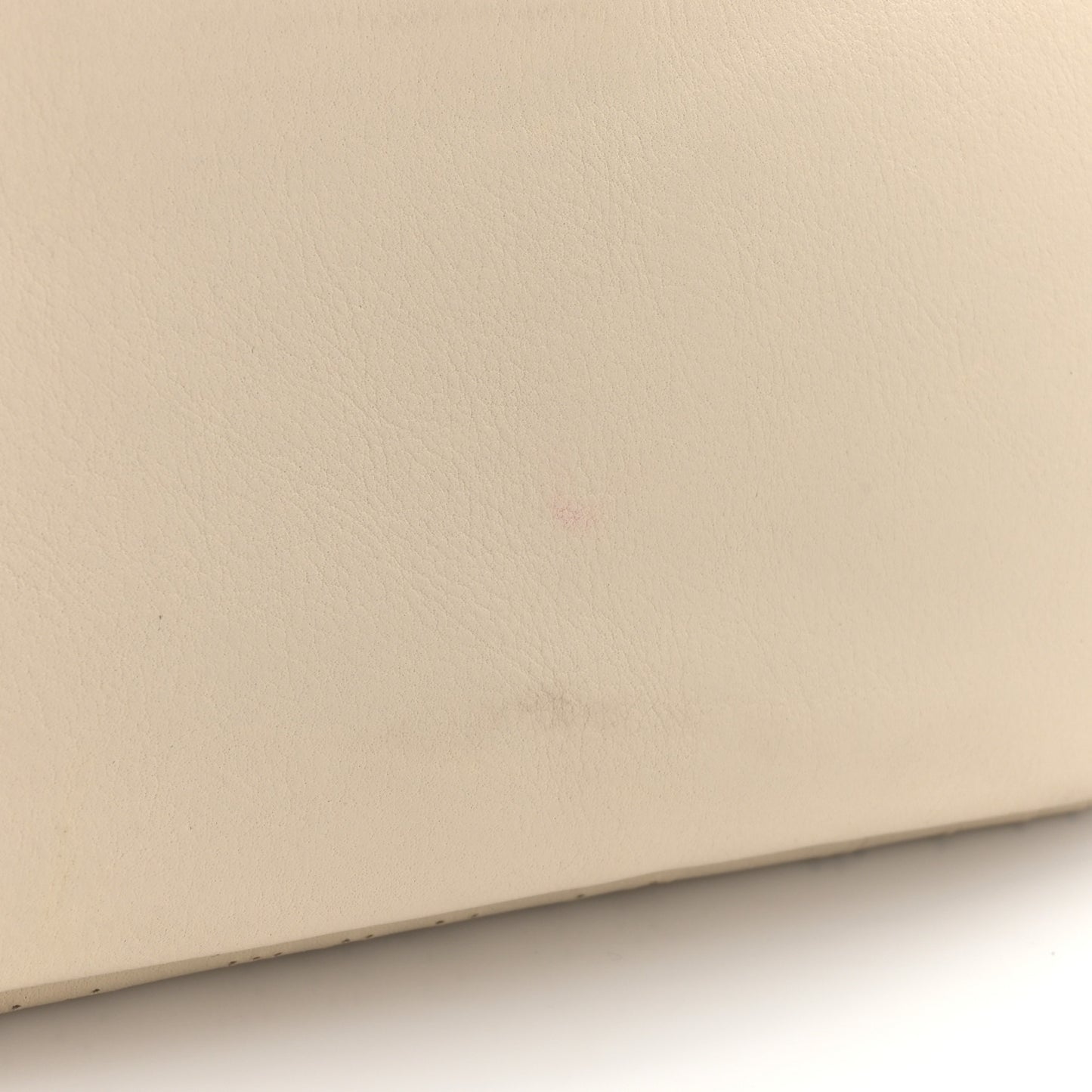Calfskin Tweed Small Logo Eyelets Shopping Tote Beige