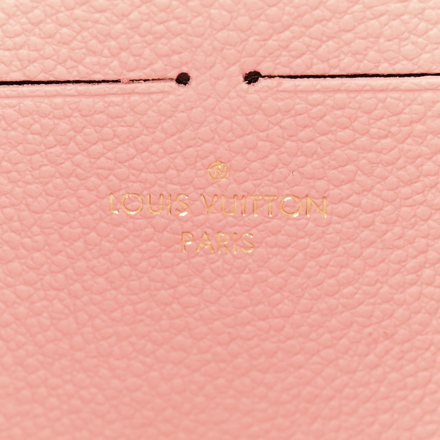 LOUIS VUITTON Empreinte Vavin Chain Wallet Rose Poudre