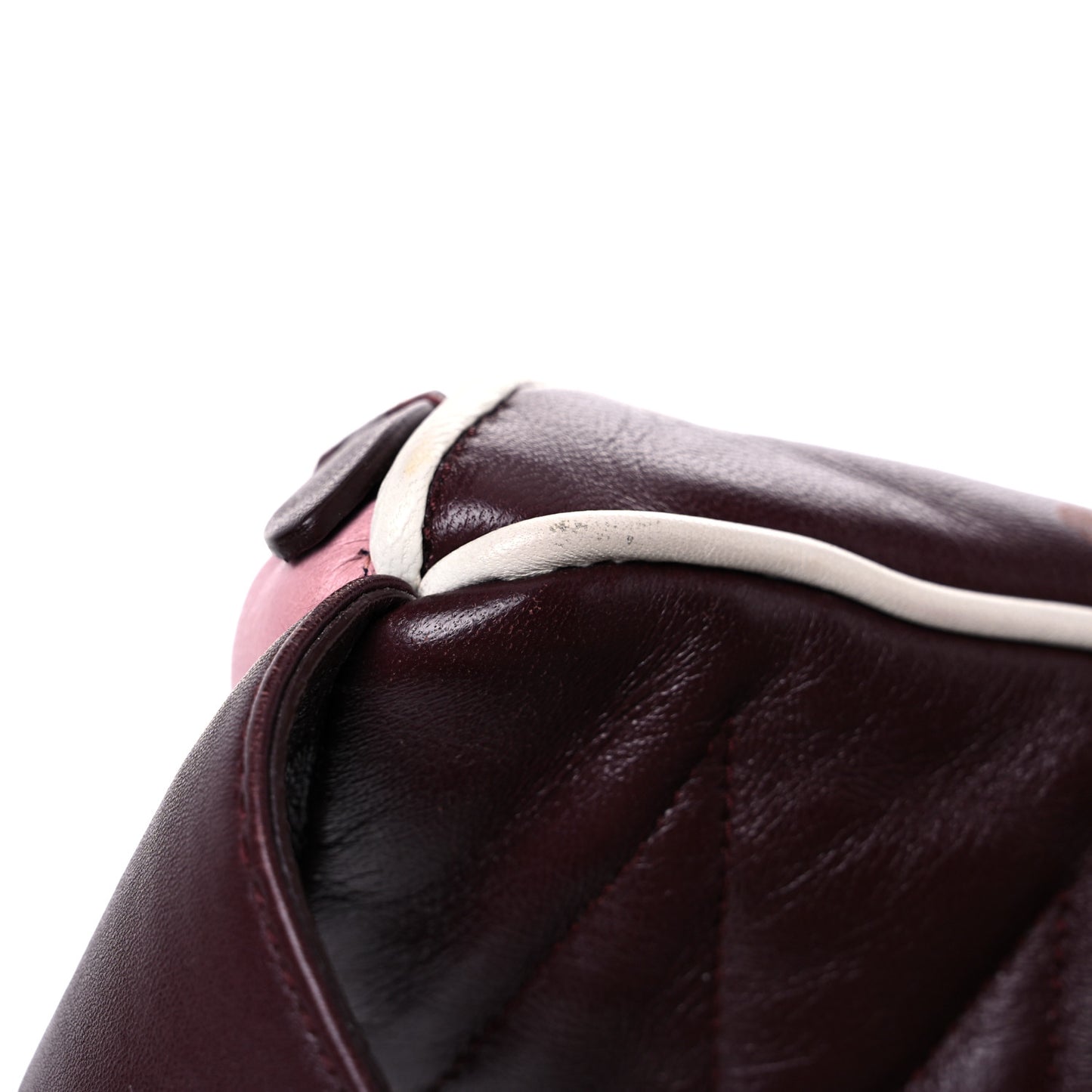 Nappa Matelasse Belt Bag Granato Rosa