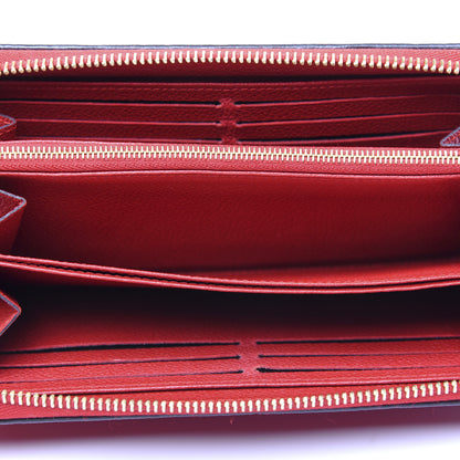 Louis Vuitton Empreinte Zippy Wallet Cherry 5 of 12
