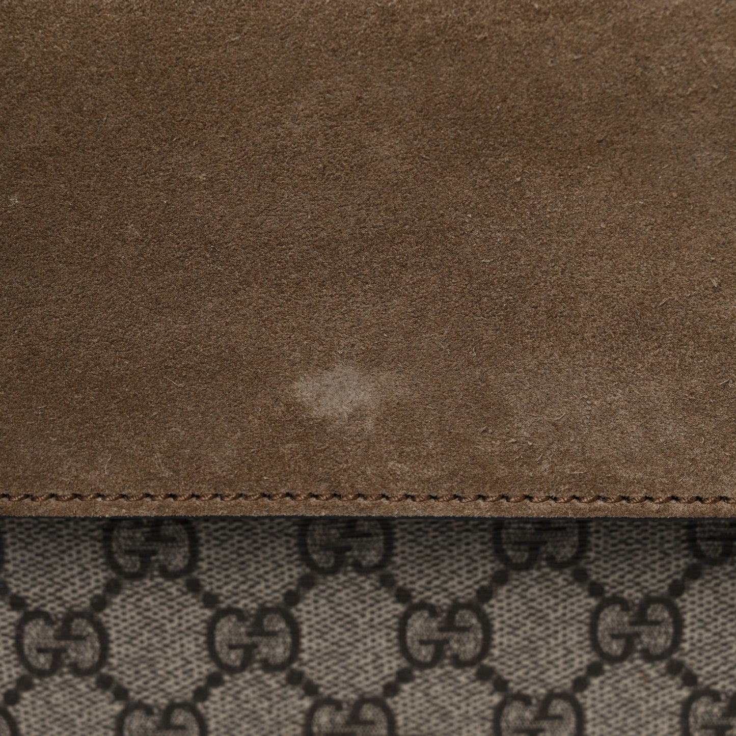 GG Supreme Monogram Small Dionysus Shoulder Bag Taupe