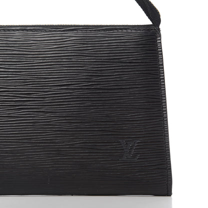Louis Vuitton Epi Pochette Accessories 24 Black 9 of 11