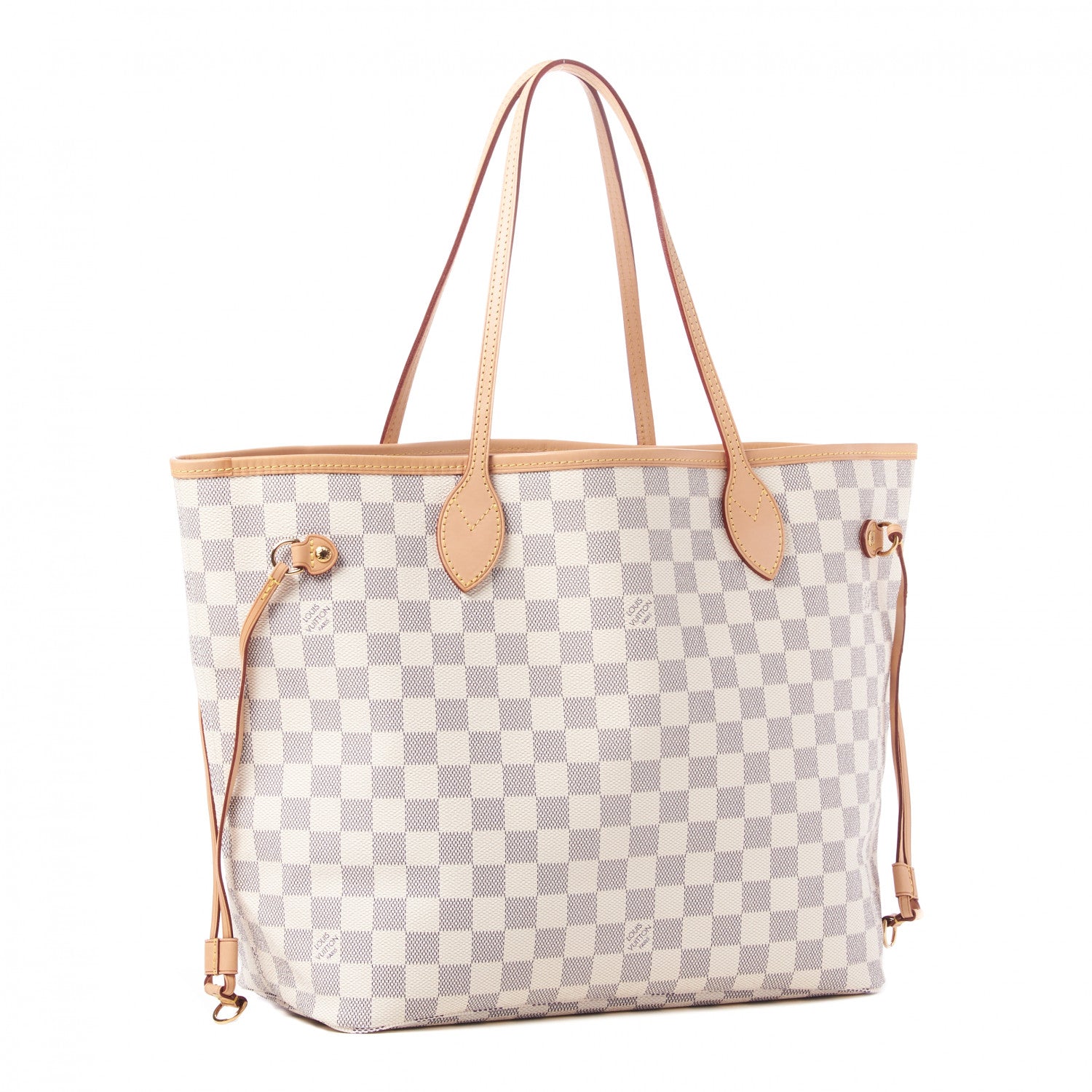 Louis Vuitton Damier Azur Neverfull MM 2 of 8
