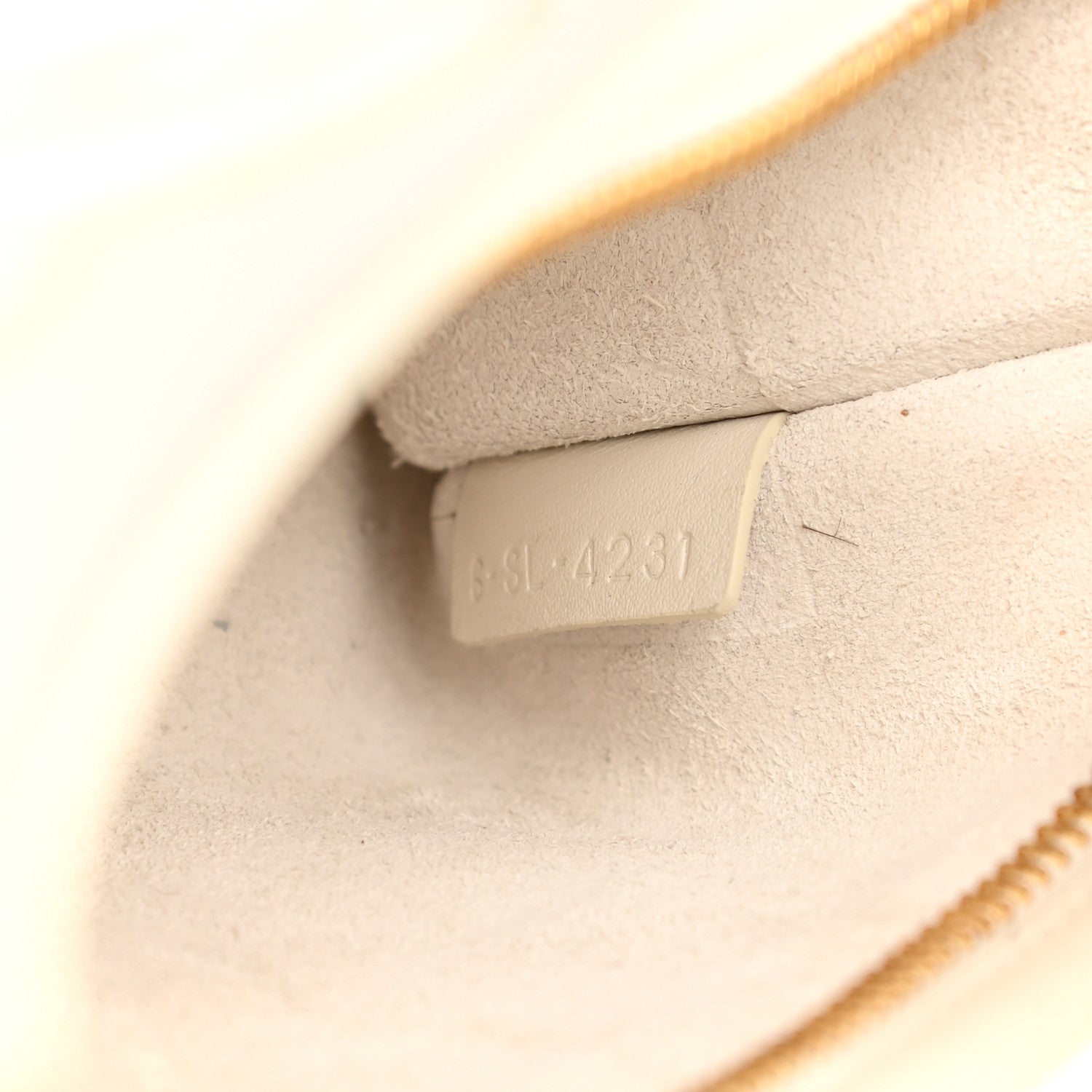 Celine Smooth Calfskin Cuir Triomphe Shoulder Bag White 8 of 15