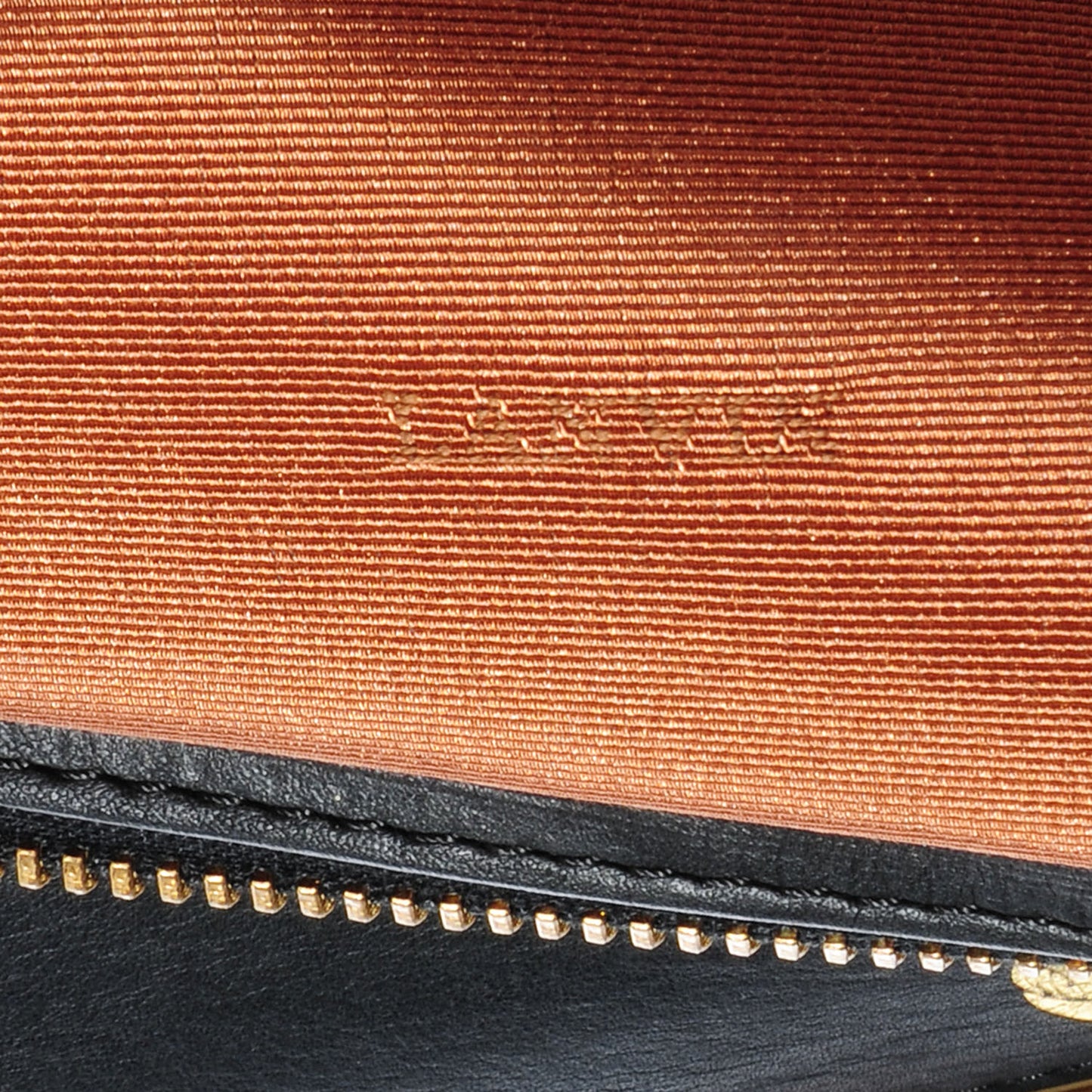 Calfskin Croc Stamp Large Trilogy Shopper Black