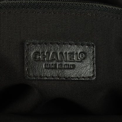 Chanel Calfskin Tall Cerf Tote Black 6 of 7