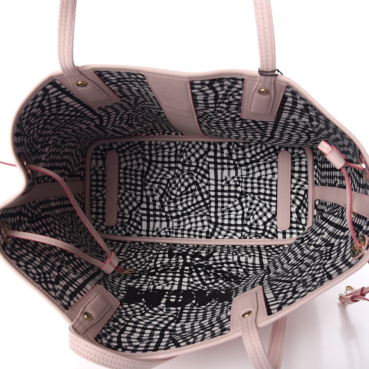 Visetos Medium Liz Reversible Shopper Tote Soft Pink