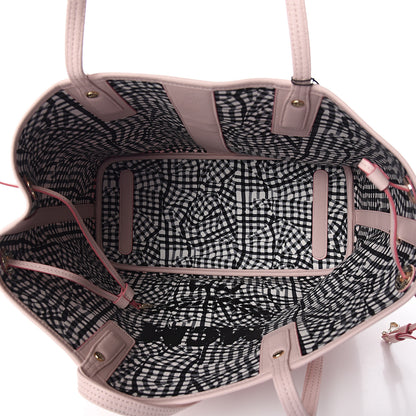 MCM Visetos Medium Liz Reversible Shopper Tote Soft Pink 7 of 14
