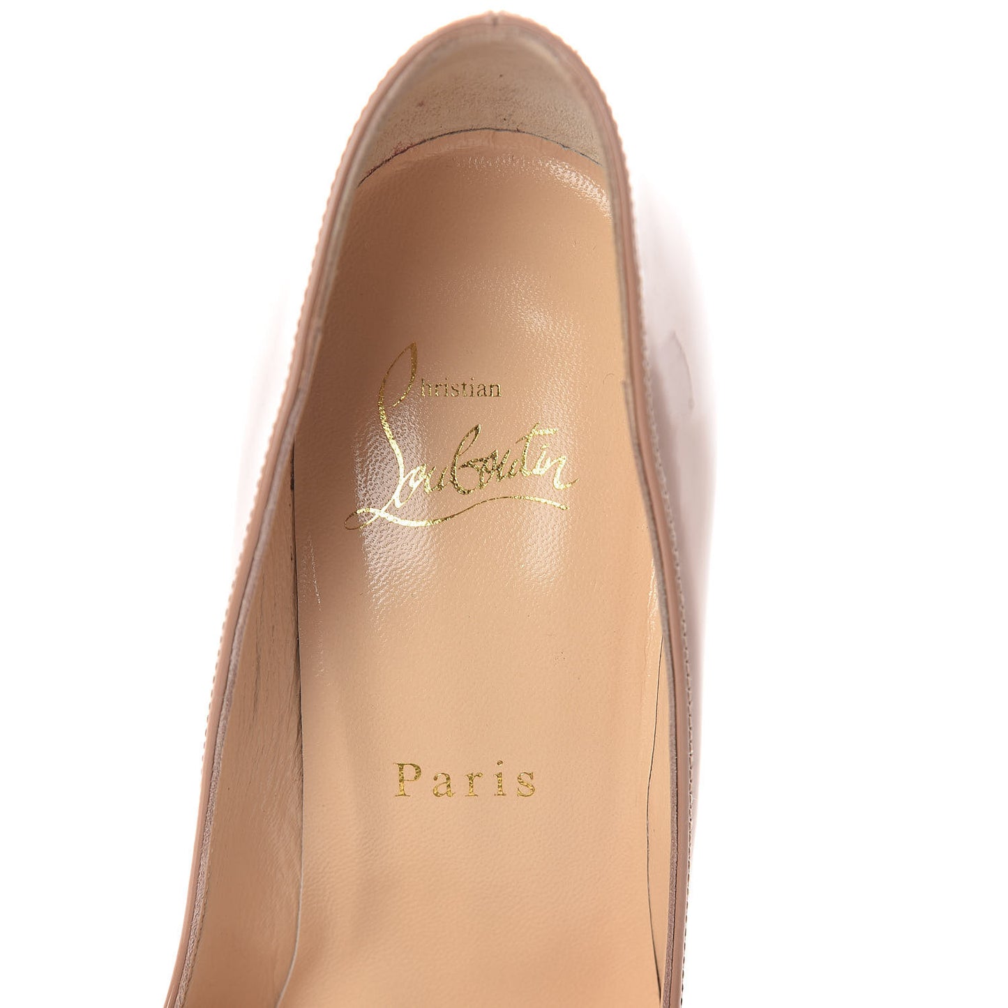 Patent Pigalle Follies 100 Pumps 37.5 Nude