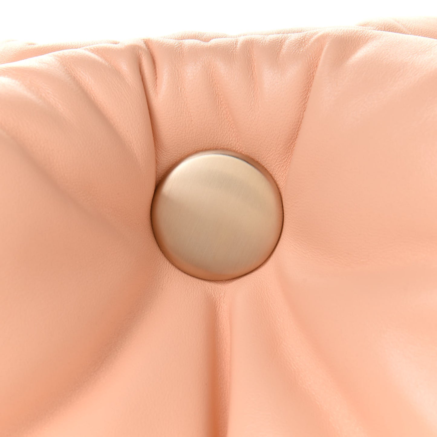 Lambskin Puffy Tobo Chain Shoulder Bag Pink