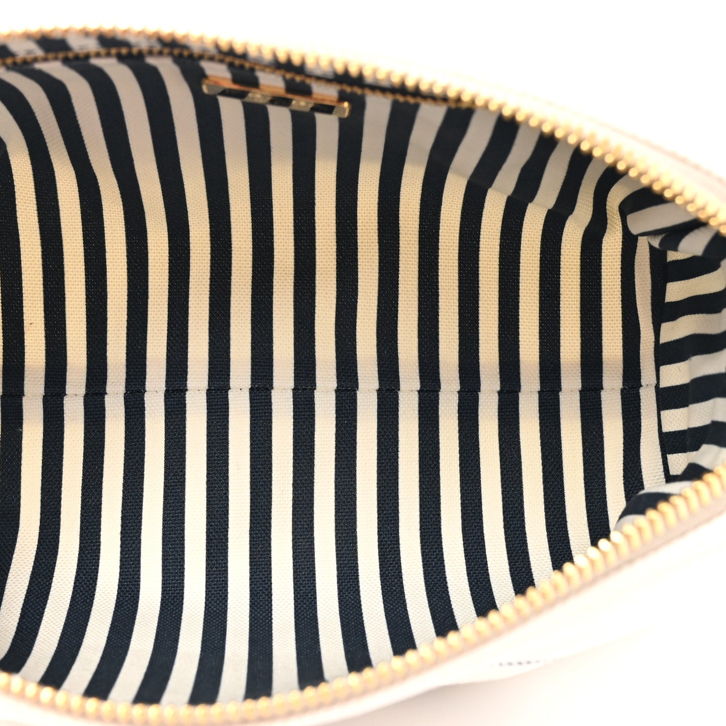 Canvas Canapa Logo Pouch White Blue