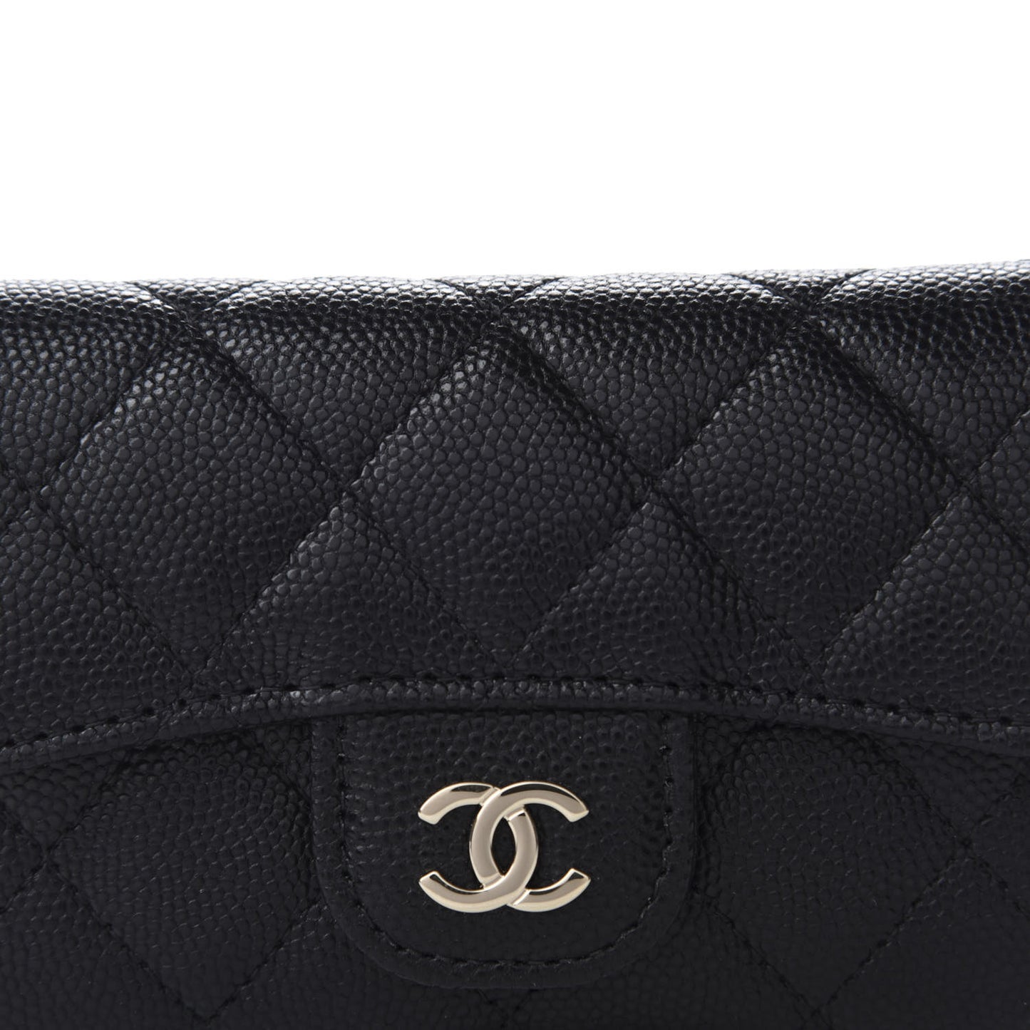 Caviar Quilted Belt Bag Black