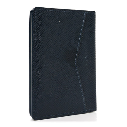 Louis Vuitton Taiga Pocket Organizer NM Blue Marine 3 of 6