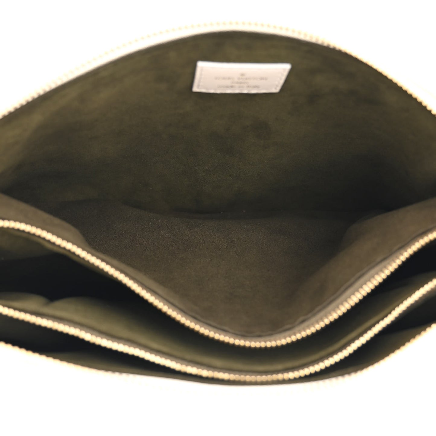 Lambskin Embossed Monogram Coussin PM Beige Cream